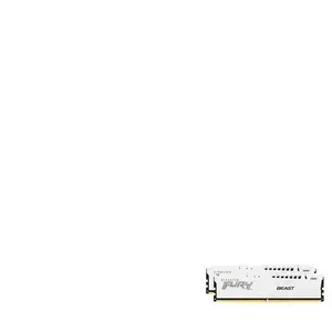 Kingston Fury Beast White - 2 x 32 Go (64 Go) - DDR5 6400 MHz - CL32 pas cher