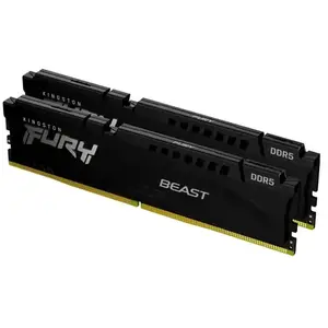 Comparateur de prix : Kingston Mémoire Ram Fury Beast Kf568c34bbek2-32 32gb 2x16gb Ddr5 6800mhz