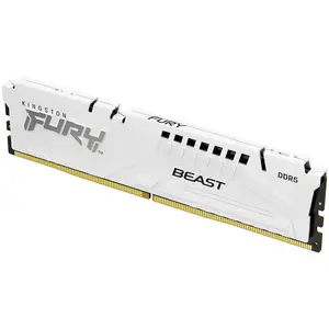 Comparateur de prix : Kingston Mémoire Ram Fury Beast Kf564c32bwe-16 Cl32 1x16gb Ddr5 6400mhz