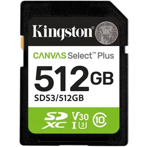 Comparateur de prix : Kingston Technology Kingston Cartes mémoire SD Canvas Select Plus 512G...