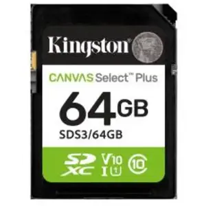 Comparateur de prix : Kingston Technology Kingston Cartes mémoire SD Canvas Select Plus 64Go...