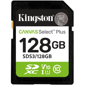 Comparateur de prix : KINGSTON Carte memoire 128GB SDXC Canvas Select Plus *SDS3/128GB