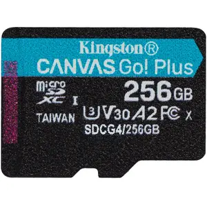 Comparateur de prix : Kingston Canvas Go Plus microSDXC Memory Card Gen4 200MB/s A2 U3 V30 2...