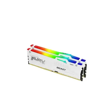 Comparateur de prix : Kingston Fury Beast White RGB - 2 x 16 Go (32 Go) - DDR5 6000 MHz - CL36