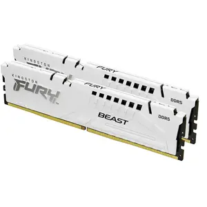 Comparateur de prix : Kingston Fury Beast White - 2 x 32 Go (64 Go) - DDR5 6000 MHz - CL30