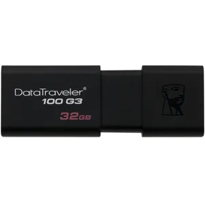 Kingston DataTraveler 100 G3 - Clé USB - 32 Go - USB 3.0 - noir pas cher