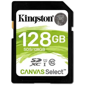 Kingston Canvas Select Plus SDS2/128GB Cartes SDHC 100R C10 UHS-I U1 V... pas cher