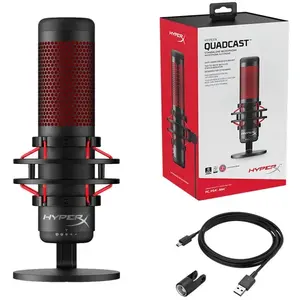 Comparateur de prix : HyperX Quadcast Micrófono de Condensador Gaming PC/MAC/PS4