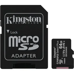Kingston Technology Canvas Select Plus MicroSDXC 64 Go UHS-I Classe 10