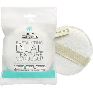 Exfoliant double texture corps et visage                                - Daily Concepts pas cher