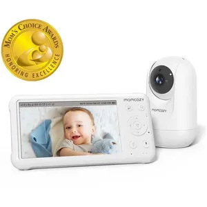 Momcozy Babyphone Caméra, Moniteur bébé HD 1080p 5" avec caméra et Aud...Vendu parcdiscount