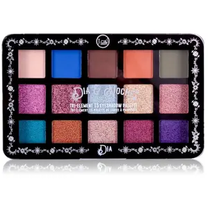 J.Cat Beauty Dia & Noche palette de fards à paupières teinte 101 Dia 1... pas cher