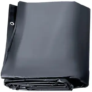 VEVOR Bache à Bulle PisCône Hivernage, Anthracite en PVC 650-680 g/m2 ... pas cher