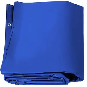 Vevor Bache a Bulle Piscine Hivernage, Bleue en pvc 650-680 g/m² Couverture Solaire Piscine Rectangulaire, 4 m x 8 m Maille Serree pour les Piscines Maison pas cher
