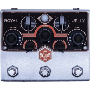 Beetronics Royal Jelly Black pédale d'effet overdrive/fuzzVendu parbax-music