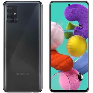 Smartphone Samsung Galaxy A51 128Go Noir - Android - Double caméra - L... pas cher