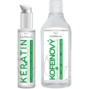 Clinical Coffret Kératine + Caféine pour Homme et Femme