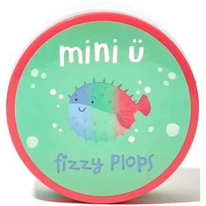 Mini-U Fizzy Plops comprimés de bain 4 couleurs 40x2g pas cher