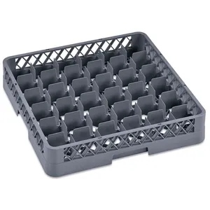 ICH-ZAPFE.DE Panier lave-vaisselle à verre professionnel - 35 compartiments pas cher