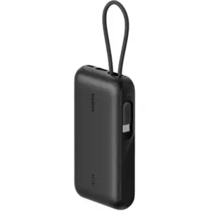 Batterie externe BELKIN 10K 45W avec cable intégré Noir