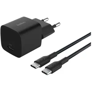 Comparateur de prix : Chargeur BELKIN 25W avec cable USB-C Noir