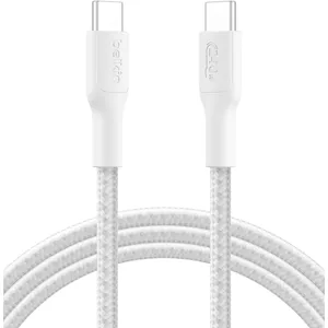 Comparateur de prix : Belkin Câble BoostCharge Pro USB-C vers USB-C 240W - Blanc - 2 m