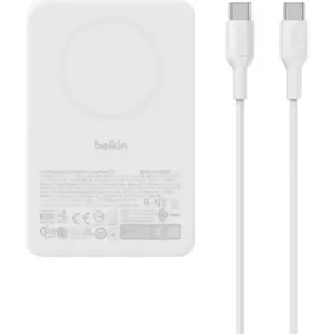 Belkin - Batterie Externe  Ultracharge Pro 25w Magentique Sable
