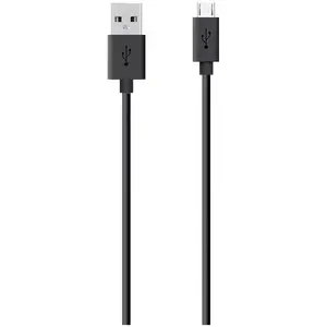 Belkin - Câble micro USB pour smartphone et tablette - 3m - Noir pas cher