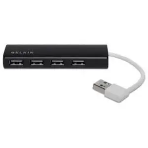 Comparateur de prix : Belkin Ultra-Slim Travel - Concentrateur (hub) - 4 x USB 2.0 - de bureau