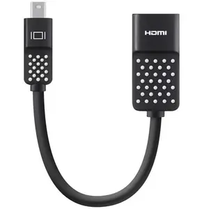 Comparateur de prix : Belkin Mini DisplayPort/HDMI 0,127 m Noir