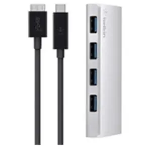 Comparateur de prix : Belkin - Commutateur de partage des périphériques USB - 4 x SuperSpeed USB 3.0 - de bureau