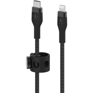 Comparateur de prix : Belkin Boost Charge Pro Flex Câble USB-C vers Lightning (noir) - 1 m