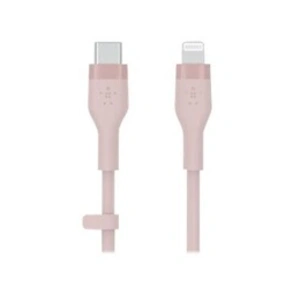 Cbl Silicone USB-C LTG 2M rose Belkin Cbl Silicone USB-C LTG pas cher