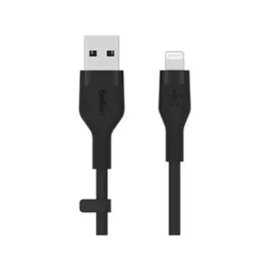 Belkin CAA008BT3MBK câble USB 3 m USB A USB C/Lightning Noir pas cher