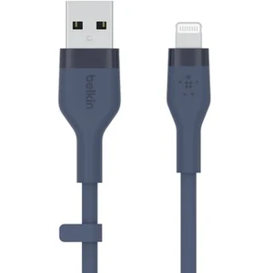 Cbl Silicone USB-A LTG 1M bleu Belkin Cbl Silicone USB-A LTGVendu parkaufland