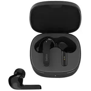Comparateur de prix : Écouteurs sans fil Belkin SoundForm Flow, Noir - Bluetooth