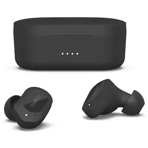 Comparateur de prix : Écouteurs sans fil Belkin SoundForm Play, Noir - Bluetooth