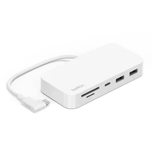Comparateur de prix : Belkin CONNECT 6-in-1 Multiport Hub - Station d'accueil - USB-C - 1GbE
