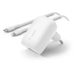Comparateur de prix : Belkin BOOST CHARGE adaptateur secteur - technologie PPS - 24 pin USB-C - 30 Watt