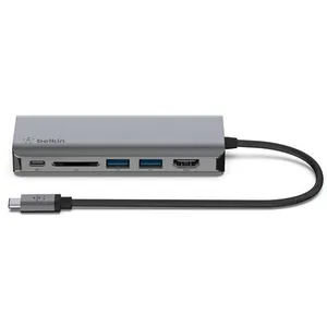 Comparateur de prix : BELKIN Adaptateur USB-C 6 en 1 - AVC008btSGY