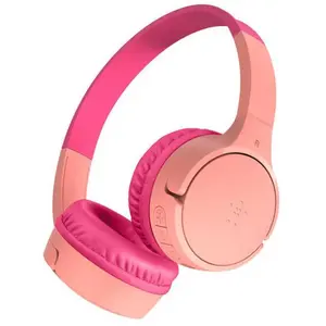 Comparateur de prix : Écouteurs pour enfants - BELKIN - Soundform Mini - Rose - Filaire - Sur-oreille