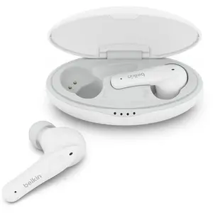Comparateur de prix : Belkin Ecouteurs pour Enfants Protection 85 db Soundform Nano (Blanc)