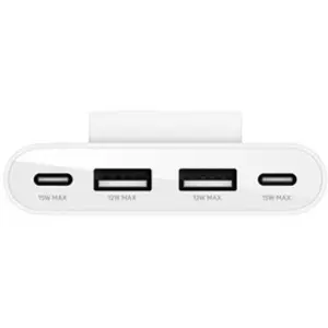 Comparateur de prix : Belkin Hub de charge avec 4 ports USB-C et USB-A pour voiture (Blanc)