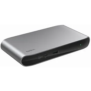 Comparateur de prix : Belkin INC013VFSGY hub & concentrateur Thunderbolt 4 40000 Mbit/s Noir, Gris