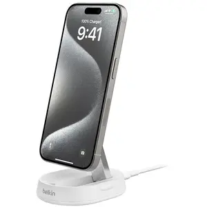 Comparateur de prix : Belkin BoostCharge Pro Qi2 15W Blanc (chargeur inclus)