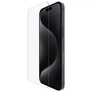 Comparateur de prix : Protecteur d'écran en verre trempé Belkin pour iPhone 15 Pro Max