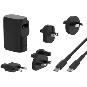 Comparateur de prix : Chargeur secteur BELKIN 25W+ adaptateur voyage+powerbank 5000mAh