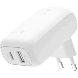 Comparateur de prix : Belkin Chargeur Secteur double 42W - USB-C + USB-A (30W + 12W)