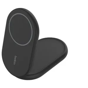 Comparateur de prix : Belkin BoostCharge Socle de Recharge Aimanté et Pliable Qi2 15W (Noir)