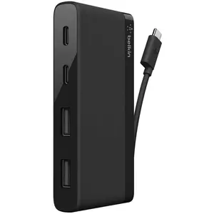 Comparateur de prix : Belkin USB-C 4-Port Mini Hub - concentrateur (hub) - 4 ports